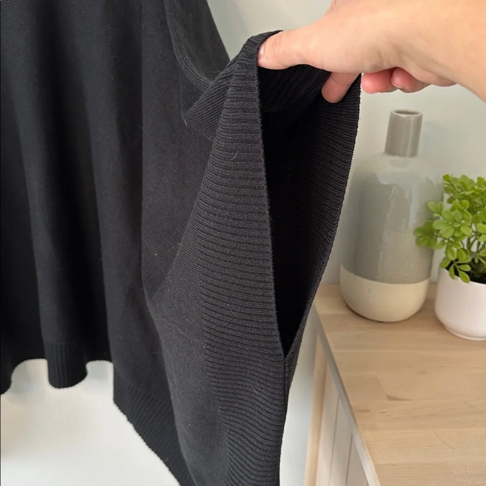 A New Day Cowl Neck Poncho Sweater